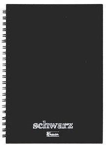 Keskin Defter 14x20 Schwarz Siyah Spiralli 60 Yaprak 350500-99