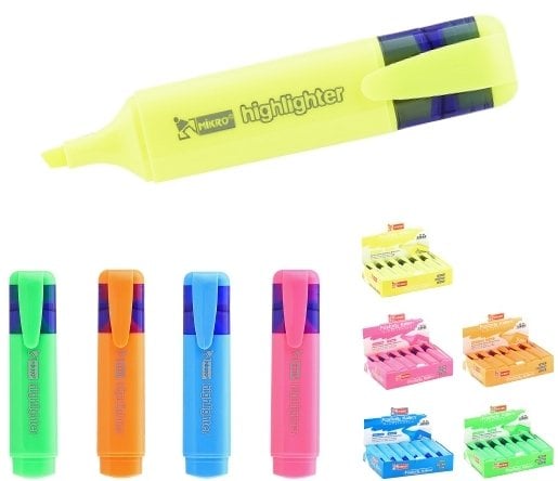 Mikro Fosforlu Kalem 701P Pembe