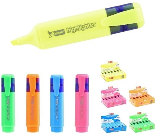 Mikro Fosforlu Kalem 701T Turuncu