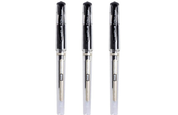 Uni İmza Kalemi Sıgno Um-153 1.0 Siyah 3 Lü