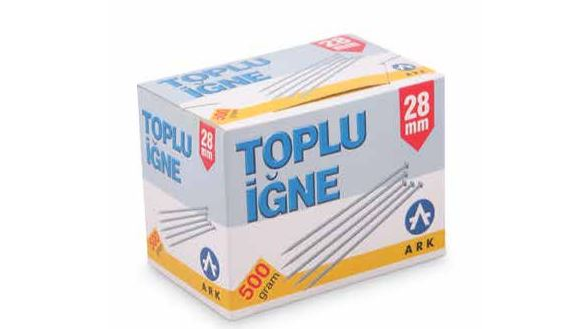 Ark Toplu İğne 28mm 500Gr 5438