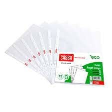 Cassa 7255 Eco Poşet Dosya Şeffaf 100lü