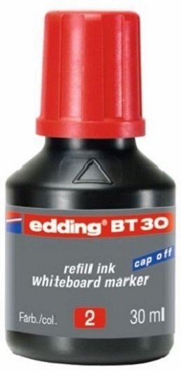 Eddıng Beyaz Tahta Mürekkebi 30 Ml E-Bt30 Kırmızı