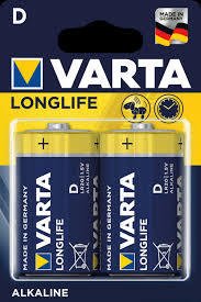 Varta Lr20 1.5V Alkaline D Kalın Pil 2Li Blister(Mn1300)