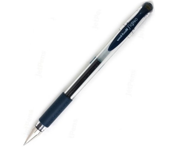 Uni Jel Kalem Sıgno Dx Um-151Nd 0.38 Mavi Siyah