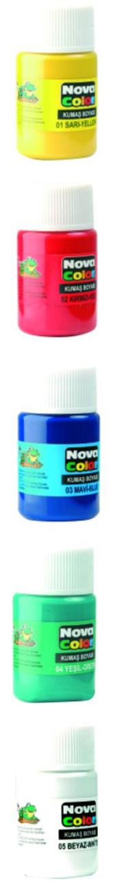 Nova Color Kumaş Boyası Şişe 35Cc Sarı Nc-159