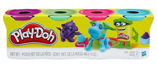 Hasbro Play-Doh Oyun Hamuru 4 Lü (Prm)448Gr B5517