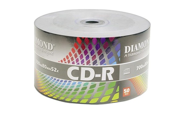 Diamond Cd-R 700Mb 80Min 52X 50 li Shrink