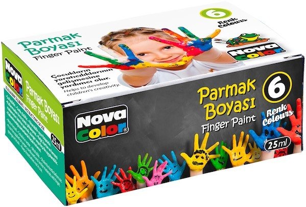 Nova Color Parmak Boyası 25Cc 6 Lı Nc-138