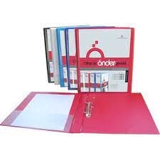 Önder Firma Klasörü A4 3cm 2 Halka Kırmızı 2003-2