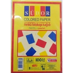 Südor Fotokopi Kağıdı 100 Lü Pastel Renkler Fk-05