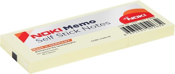 Noki Memo Yapışkanlı Not Kağıdı 38x51 3 lü 12005