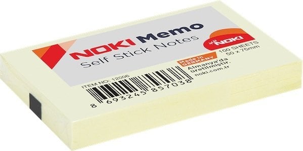 Noki Memo Yapışkanlı Not Kağıdı 51x75 12006