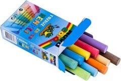 Nova Color Tebeşir 10 Lu Renkli Tozsuz Nc-4111