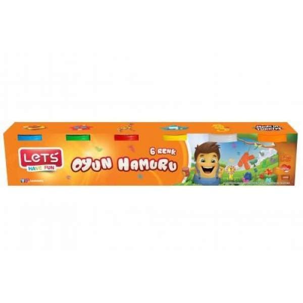 Lets Oyun Hamuru 6lı 690gr L8450