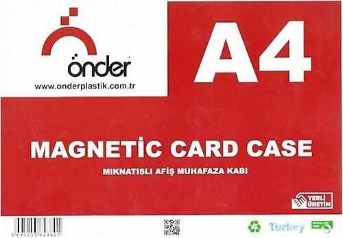 Önder A4 Magnetli Afiş Muhafaza Kabı-Asetat