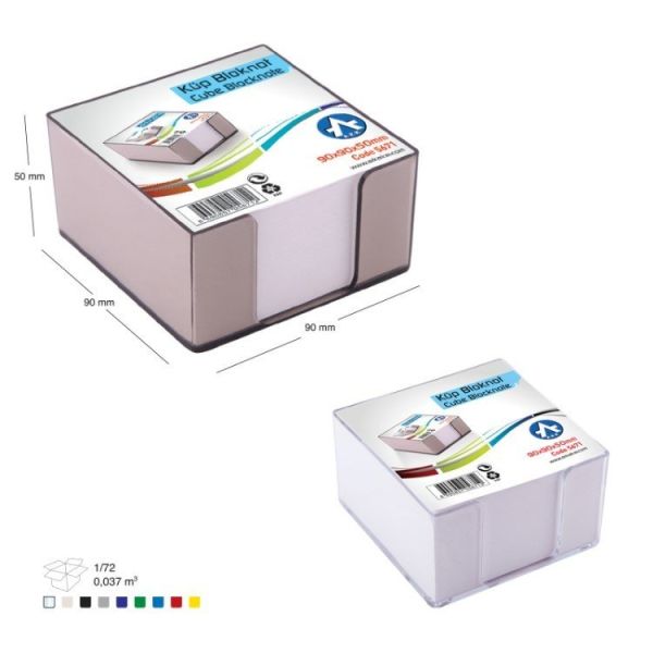 Ark Küp Notluk Plastik 85x85x50 Kağıtlı 567-1
