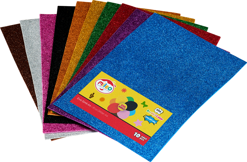 Mileo Eva Simli 20x30 10lu Paket Karışık Renkler 1755