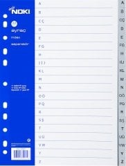 Noki Seperatör A-Z Türkçe Harf 59229