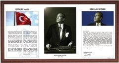 İnter Atatürk Köşesi Lamine Piramit Çerçeveli 50X90 750-5L