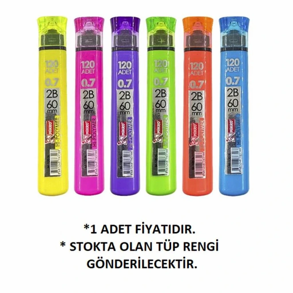 Mikro Min M-120N 0.7 2B 60 mm Neon 120 li Tüp M120N07