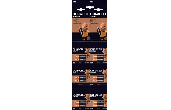 Duracell Pil 12 Li Aa Kalem Kartela (2X6)