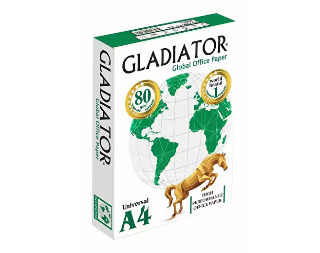 Gladiator A4 Fotokopi Kağıdı 80 gr 5 Paket 1 Koli