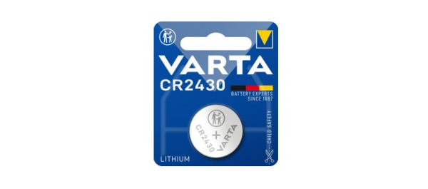 Varta CR 2430 Lityum Düğme Pil Tekli