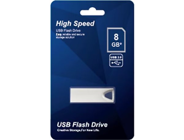Elba 8Gb Metal 2.0 Usb Flash Bellek