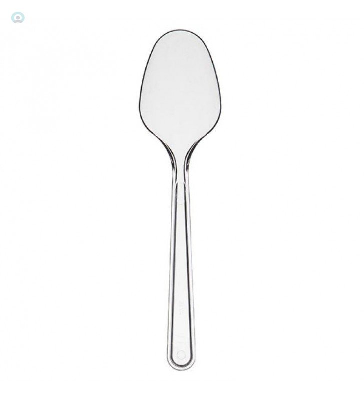 Stylish Plasatik Tatlı Kaşığı 100 Adetli