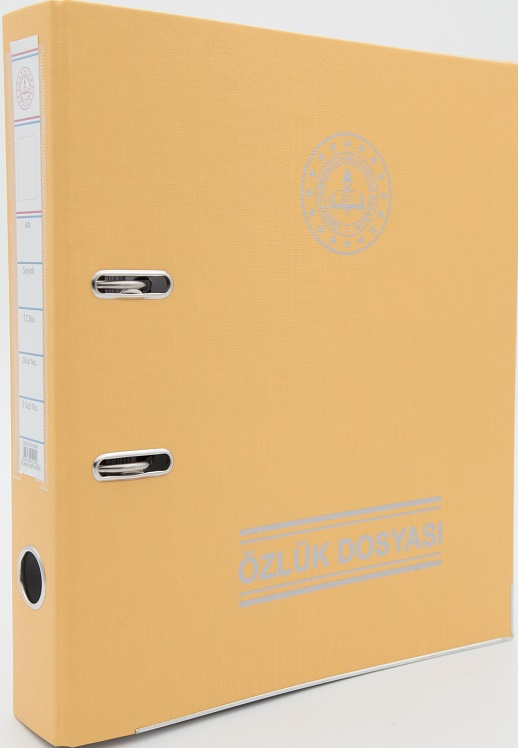 Dilman Öğretmen Özlük Dosyası Klasörlü Sarı