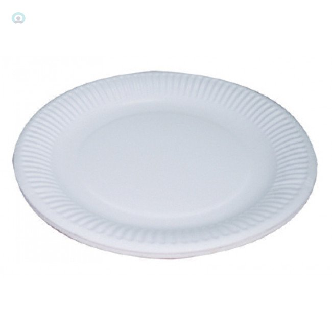 Plastik Atılan Tabak 19Cm Yuvarlak 100 Adet