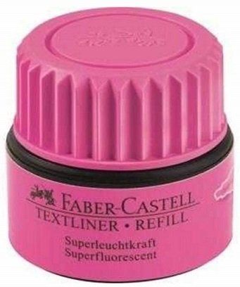 Faber Castell Fosforlu Kalem Mürekkebi Pembe 154928
