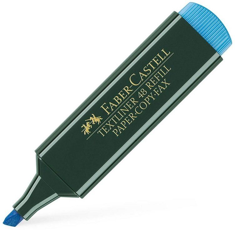Faber Castell Fosforlu Kalem 1548 Mavi 154851