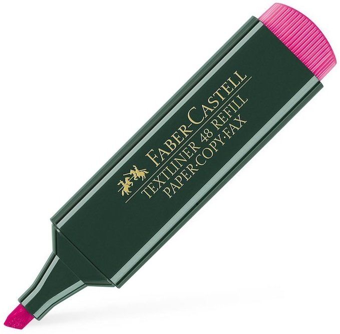 Faber Castell Fosforlu Kalem 1548 Pembe 154828