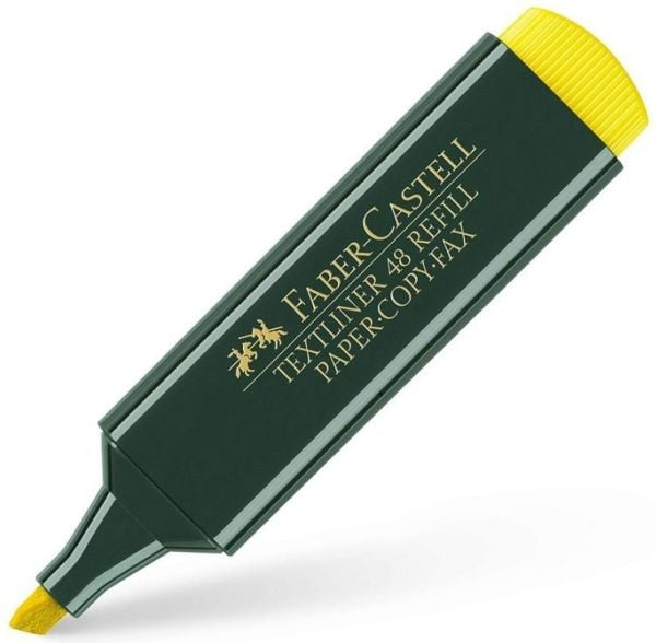 Faber Castell Fosforlu Kalem 1548 Sarı 154807