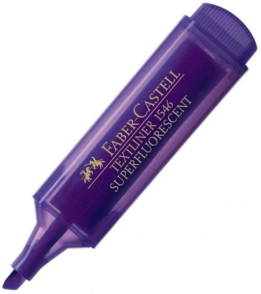 Faber Castell Fosforlu Kalem Şeffaf 1546 Mor 154636