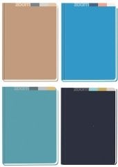 Keskin Zoom 20x28 Sert Kapak Ciltli 400 Yaprak Defter Çizgili 417821