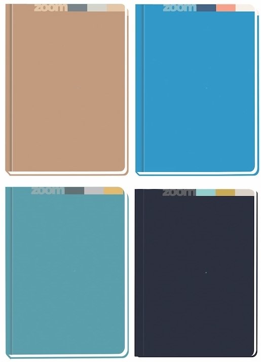 Keskin Zoom 20x28 Sert Kapak Ciltli 400 Yaprak Defter Kareli 417822