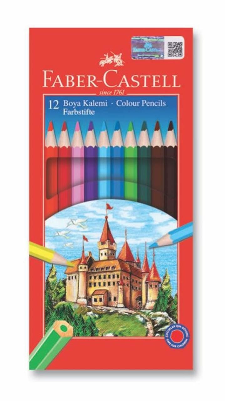 Faber Castell Kuruboya Red Line 12 Renk Tb 116312