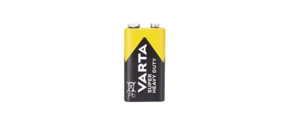 Varta Çinko Karbon Tekli 9 Volt Pil