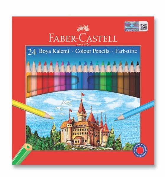 Faber Castell Kuruboya Red Line 24 Renk 116324