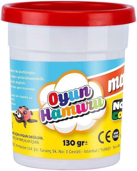 Nova Color Oyun Hamuru Maxi 100 GR Kırmızı NC-4141