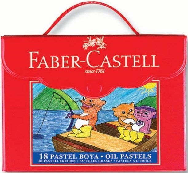 Faber Castell Pastel Boya Red Line 18 Renk Çantalı 125119
