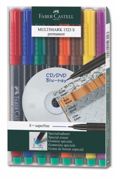 Faber Castell Permanent Kalem S 8 Li Takım 152309