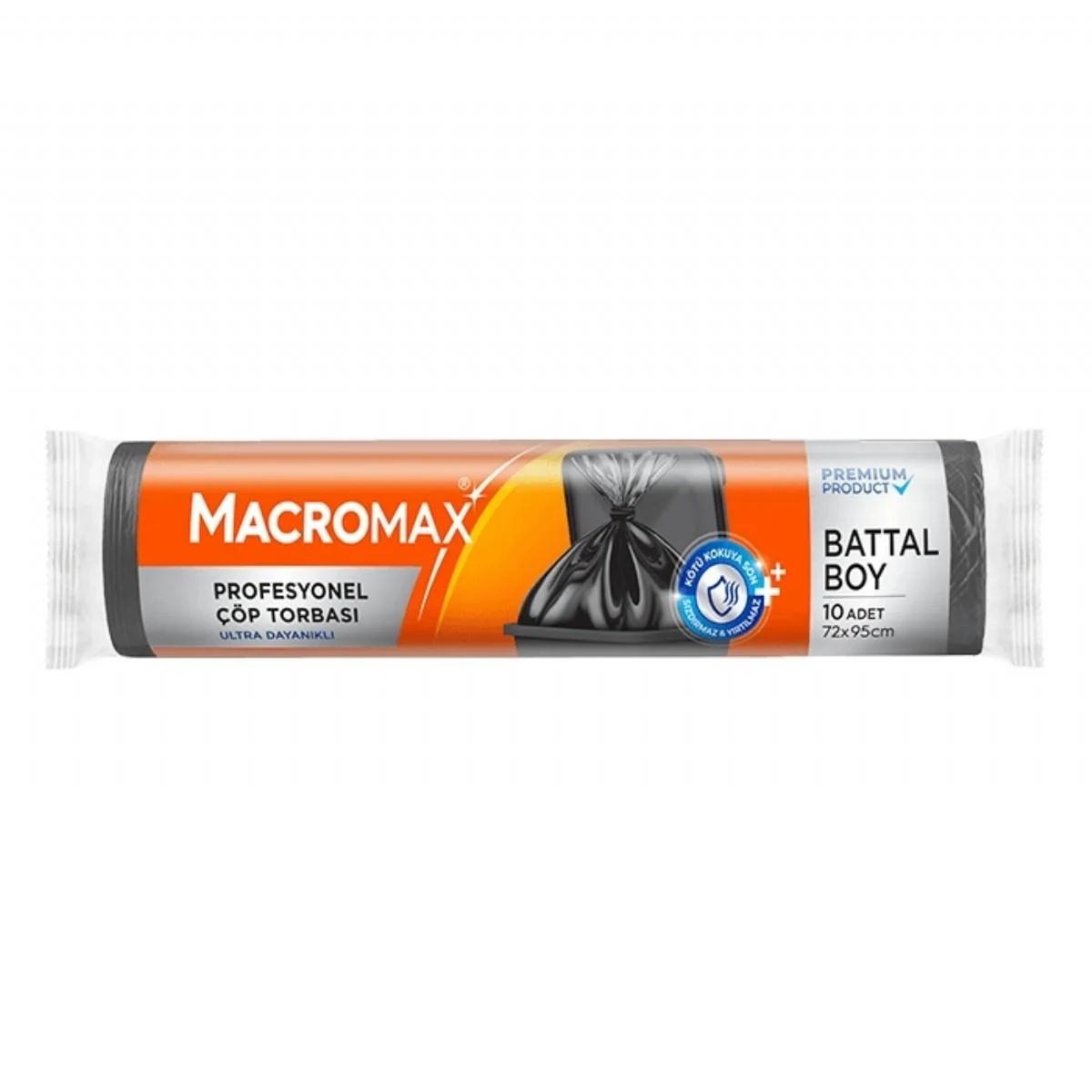 Macromax Profesyonel Battal Boy Çöp Poşeti 10'lu