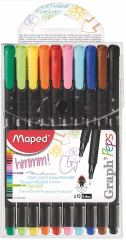 Maped Fineliner Kalem 10 lu Karışık 749150