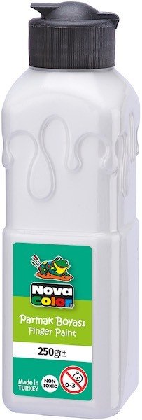 Nova Color Parmak Boyası 250 Gr Beyaz Nc-446