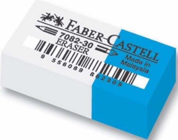 Faber Castell Silgi 7082/30 Mavi Beyaz 30 Lu 188230