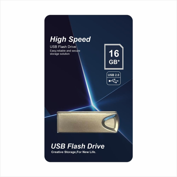 Elba 16Gb Metal 2.0 Usb Flash Bellek